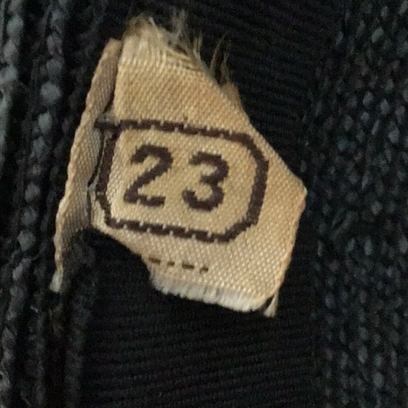 Vintage Women’s Wide-Brim Hat, Black - Picture 9 of 9